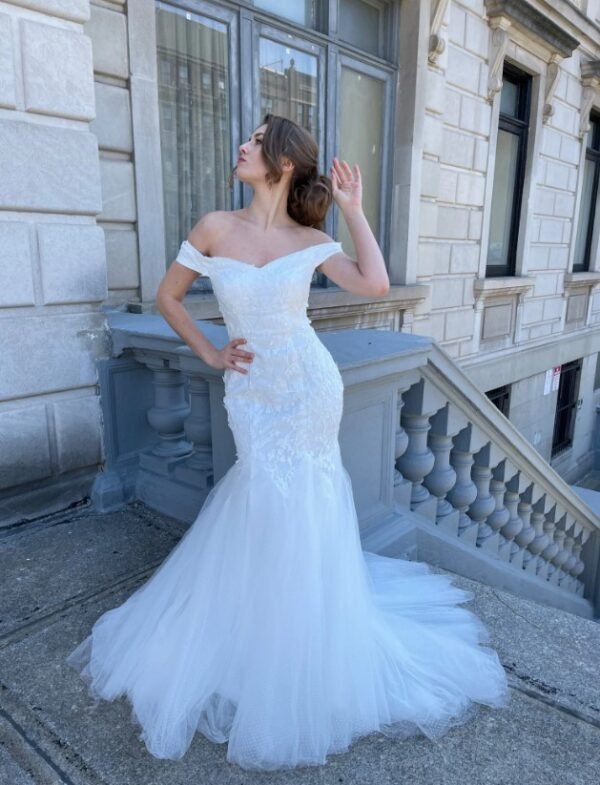 Mermaid Wedding Dress ANASTASIA - Image 4