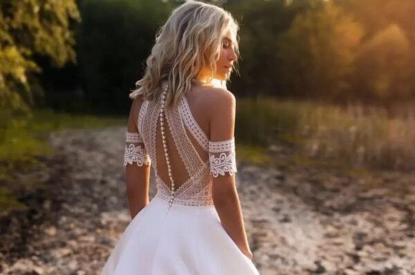 VINTAGE BOHO Wedding Dresses ALEVTINA - Image 4