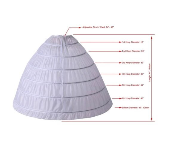 Petticoat 6 Hoops - Image 3